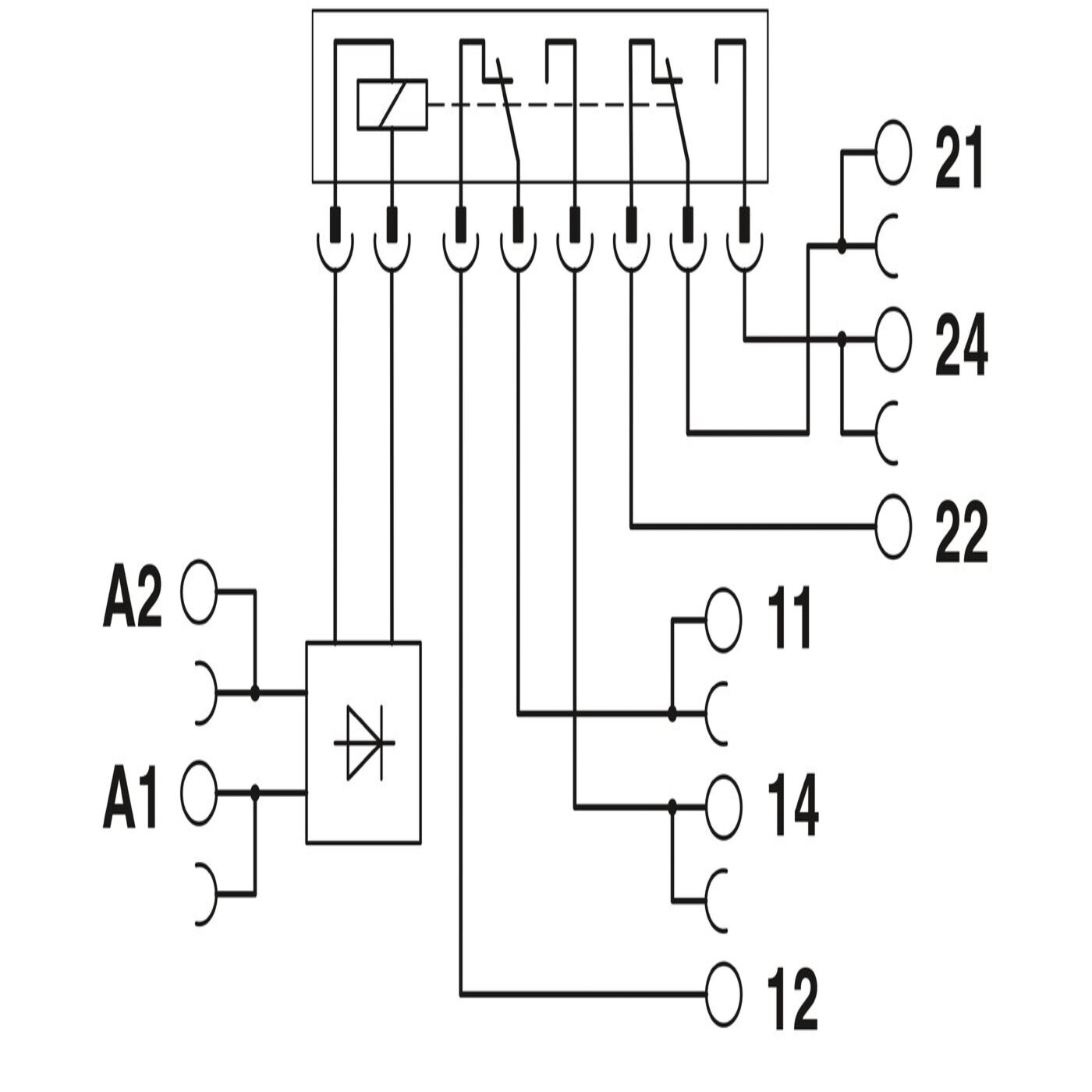 Relay Module - PLC-RSC-120UC/21-21